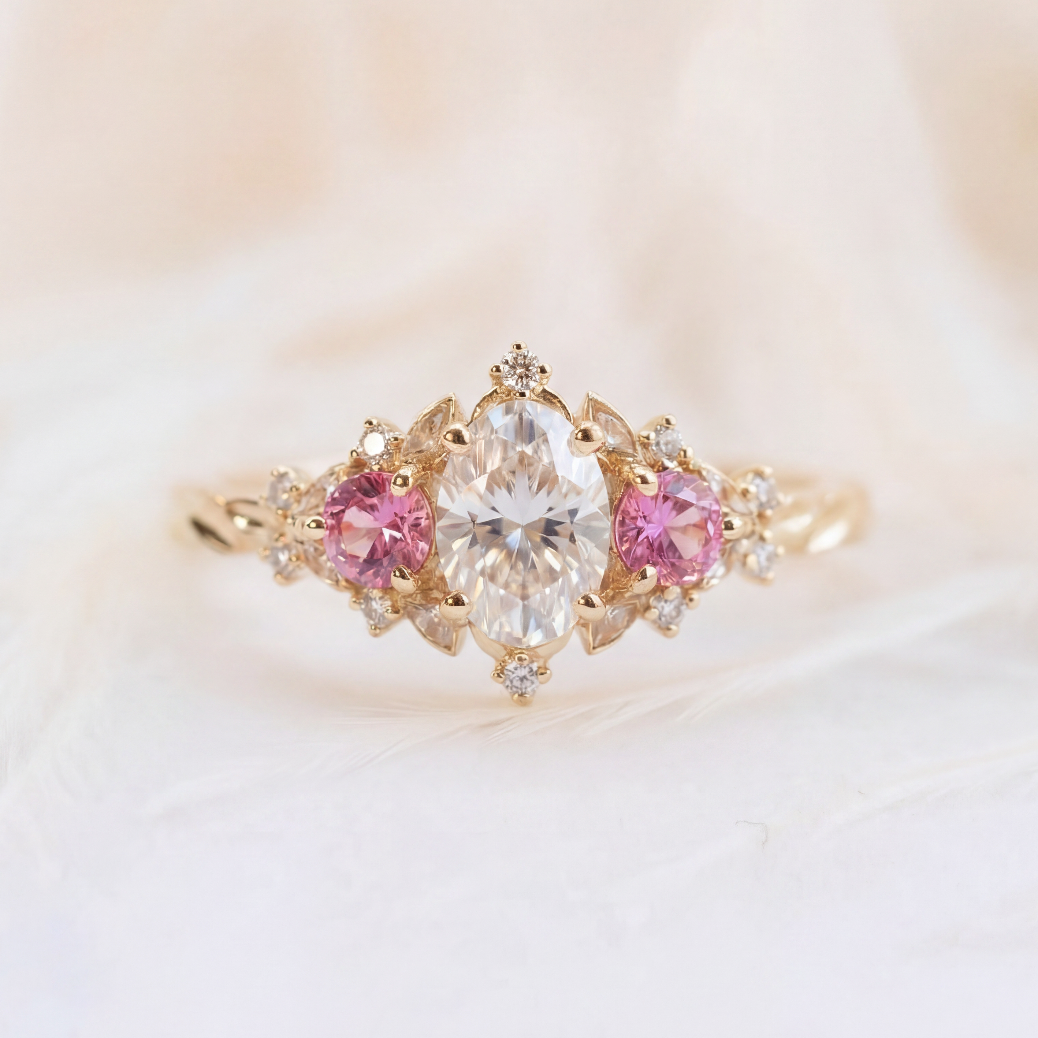 Moissanite Nature-inspired