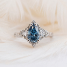 Moissanite Floral and Vine