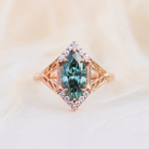 Moissanite Ring Vintage